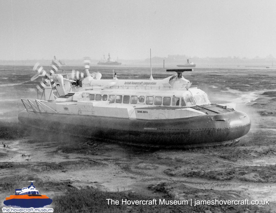 SRN6 Twin-prop (Mark 6) -  (credit: The <a href='http://www.hovercraft-museum.org/' target='_blank'>Hovercraft Museum Trust</a>).